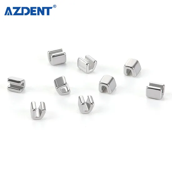Azdent Dental Left Long Curved 5.5mm Orthodontic Crimpable Hooks