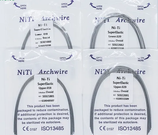 Dental Orthodontic Anterior Root Torquing Auxiliary Arch for Dental Braces