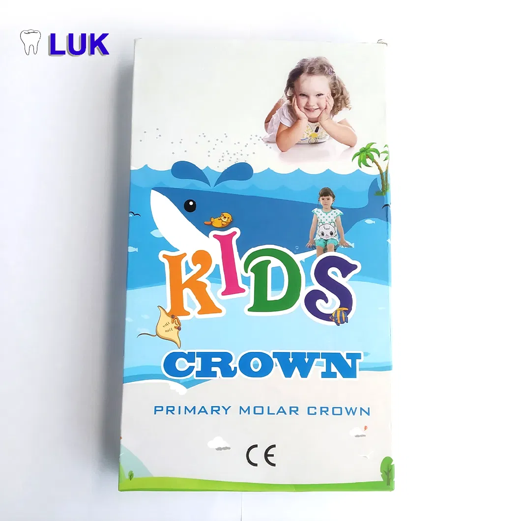 Good Quality Dental Supplies Temporary Kids Molar Crown Stainless Steel Crown/Kids Crown
