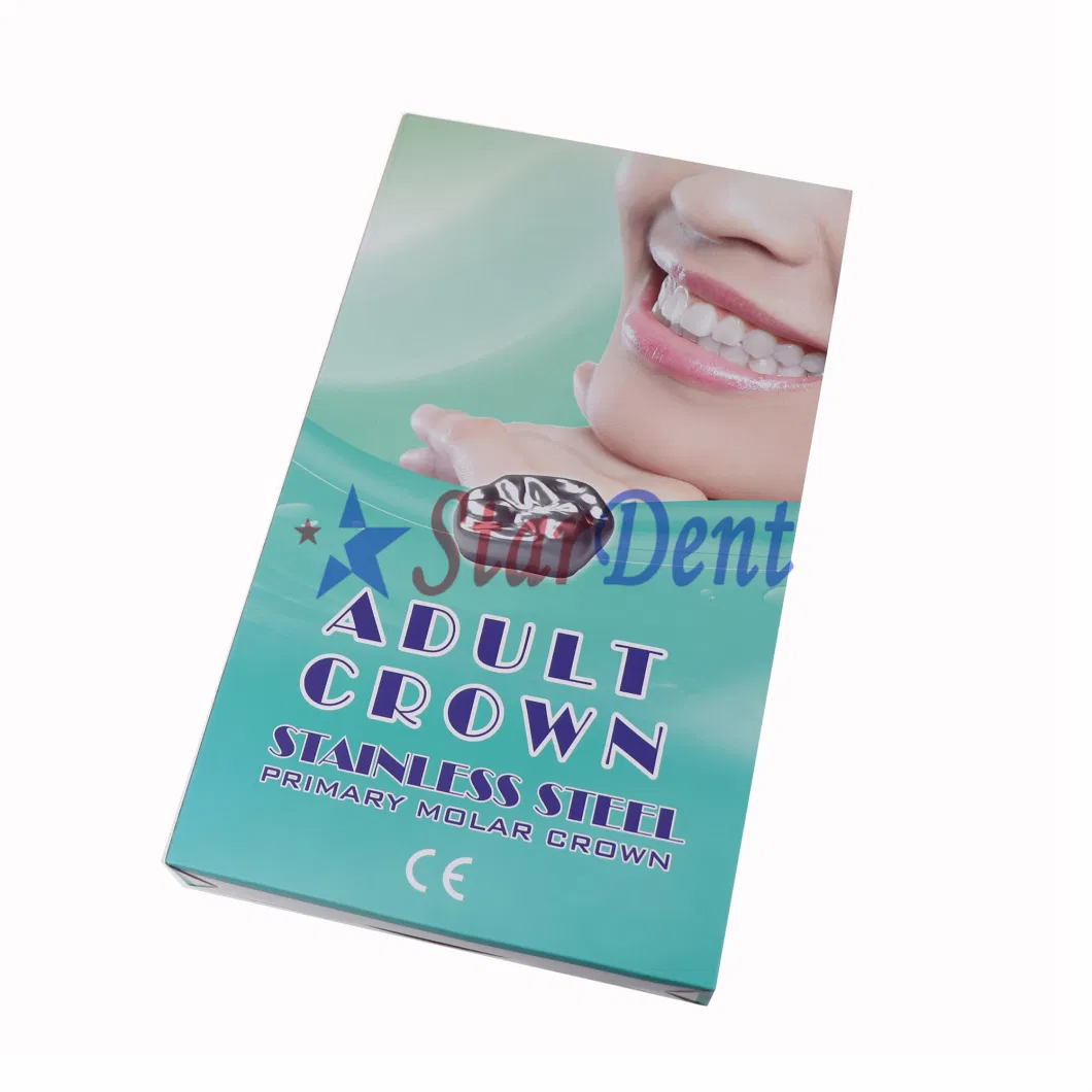 Adult Crown Stainless Steel Sheet Primary Molar Crown Teeth Crowns