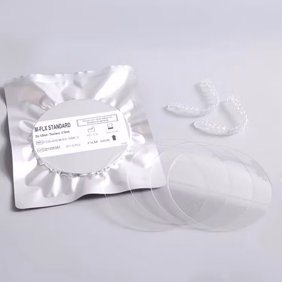 TPU Dental Sheet of Making Clear Aligners with CE