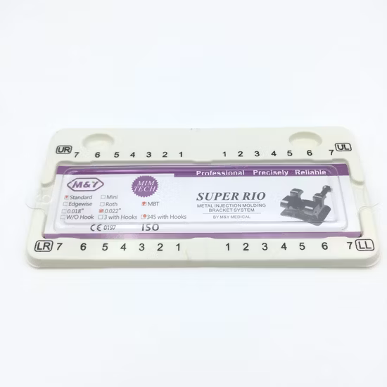 Ortho Sapphire Self-Ligating Bracketsclear Crystal Single Sapphire Bracket