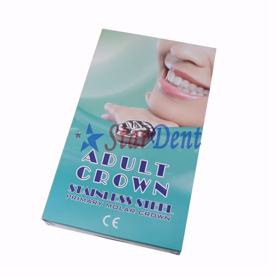 Stainless Steel Dental Primary Molar Crown for Adults