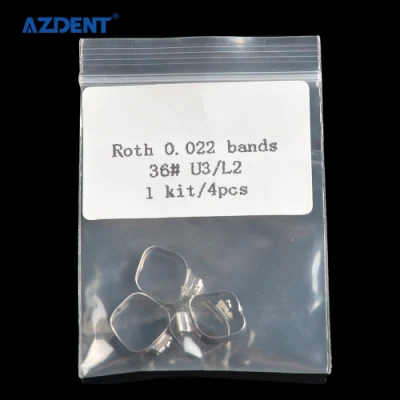 Roth. 022 U3l2 36# 1st Convertible Molar Band with Tube