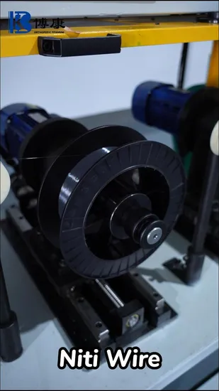 ASTM F2063 Superelastic Nitinol Wire Orthodontic Niti Memory Wire