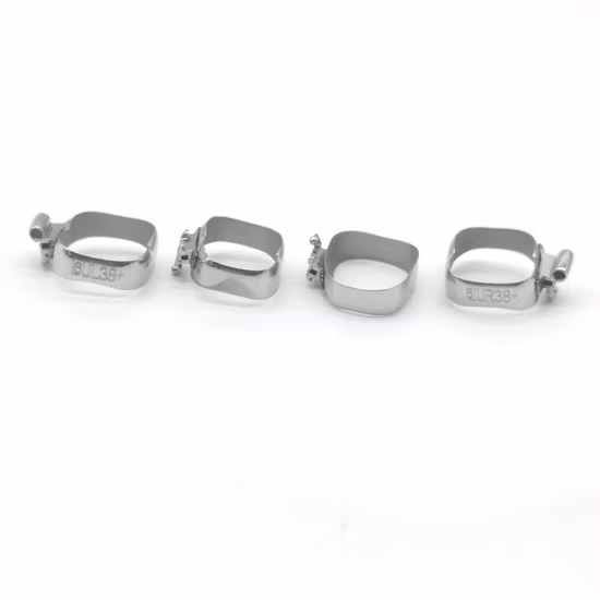 Dental Orthodontic Stainless Steel Molar Buccal Tube Band