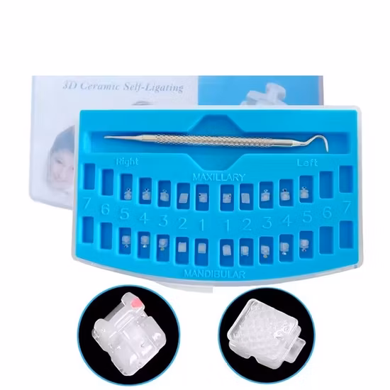 Manufacturers Dental Smart Auto Lock Self Ligating Brackets Orthodontic Ortho Self Ligating Bracket