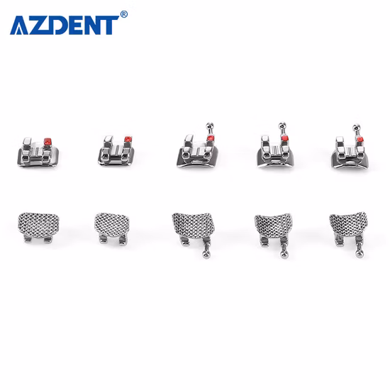 Dental Instrument Ortho Material 018 022 Roth Sapphire Crystal Orthodontic Bracket