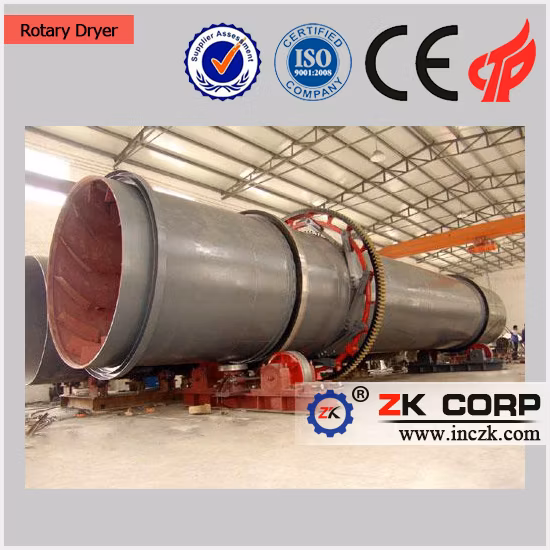 Wet Silica Sand Rotary Dryer From Mature Manufacturer