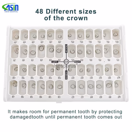 Good Quality Kids and Adult Stainless Steel Dental Crown